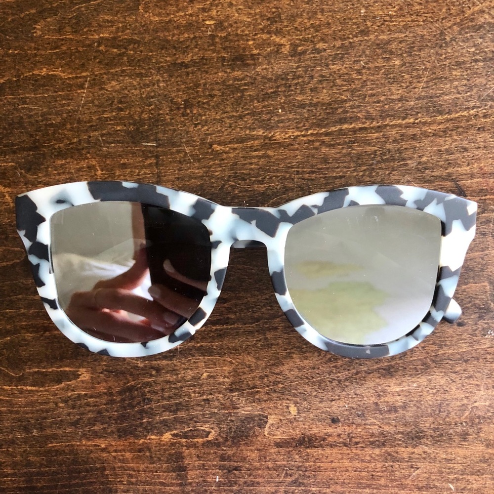 Valley Eyewear snow leopard “Trachea” sunglasses